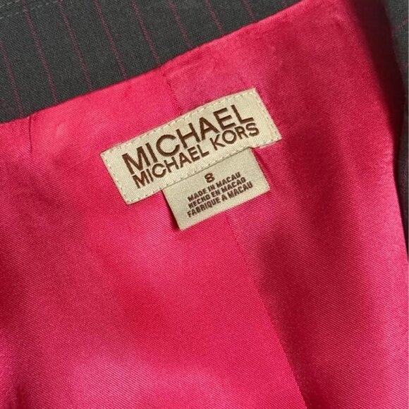 Michael Kors Pinstripe Blazer - Picture 3 of 4